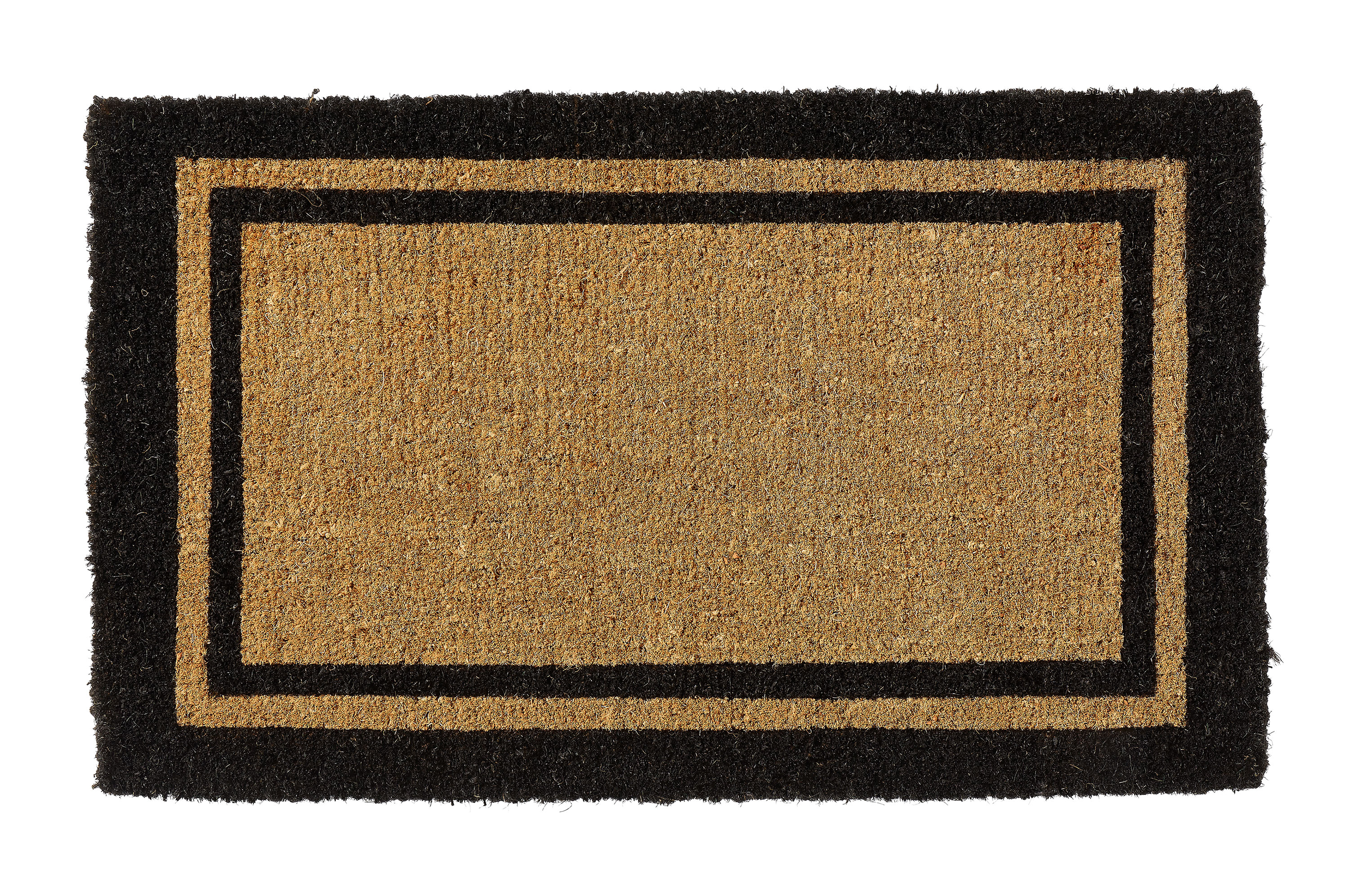 landscape shape coco door mat