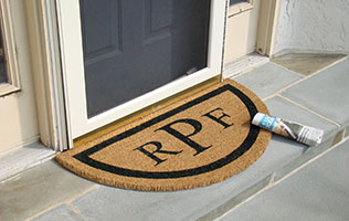 custom coco door mat