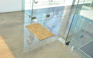 plain coco floor mat